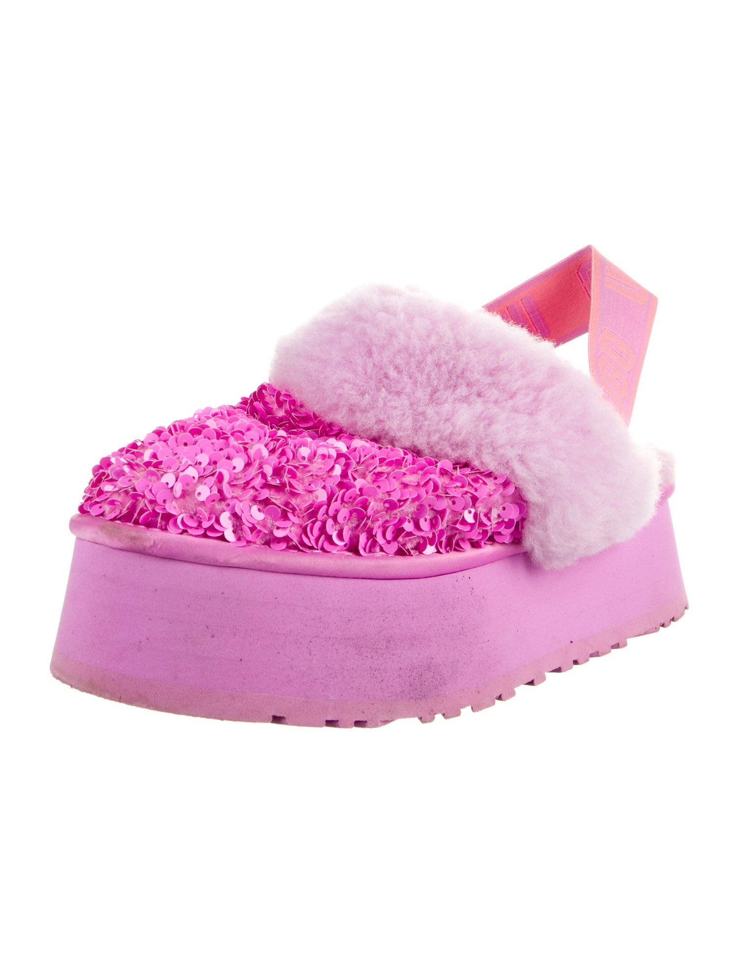 UGG Sequins Printed Slingback Flats