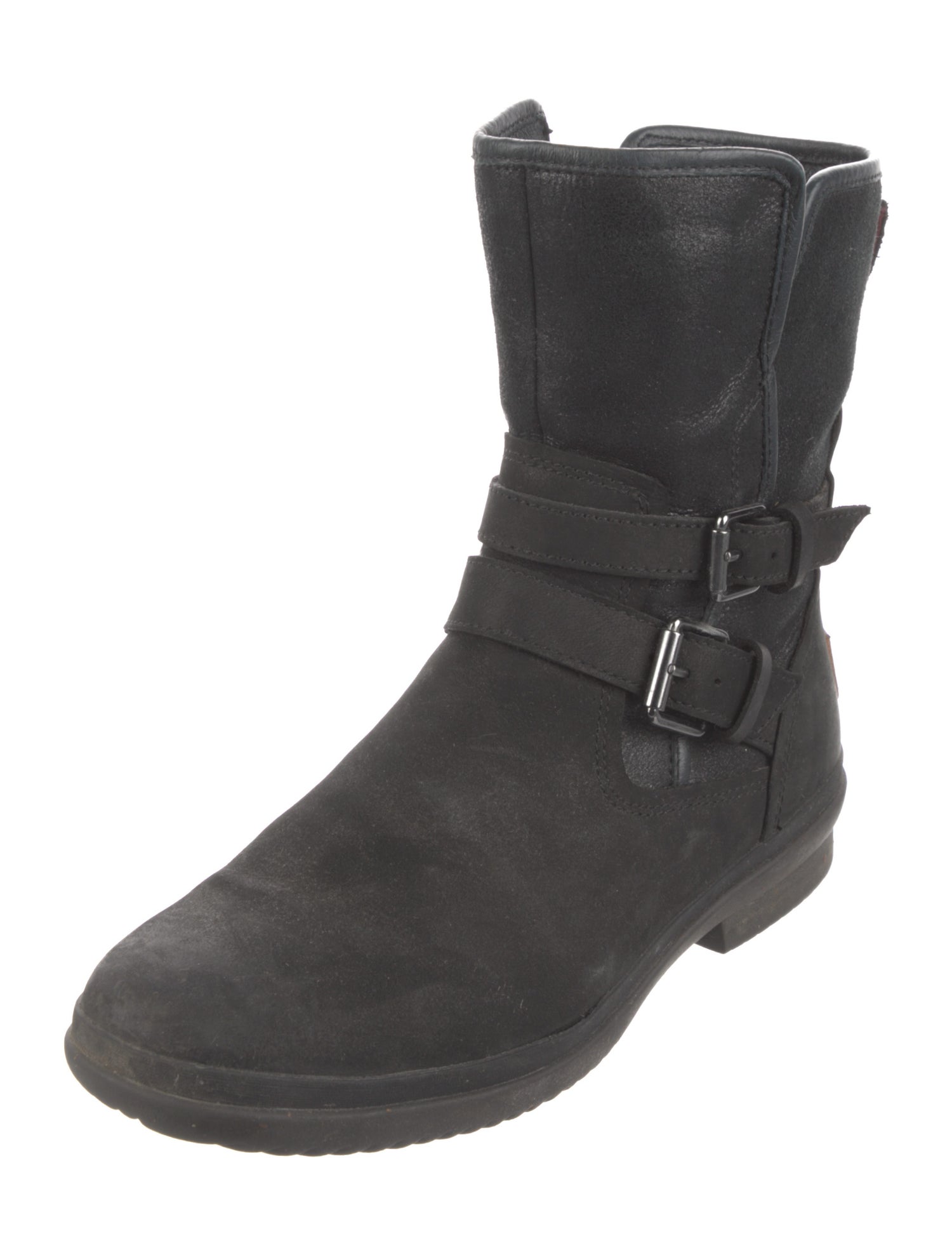 UGG Leather Moto Boots