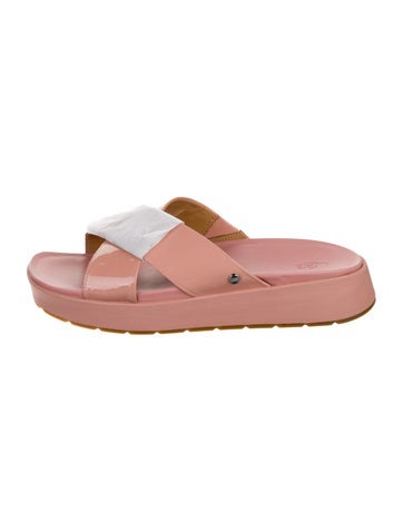 UGG Sandals Patent Leather Slides 9