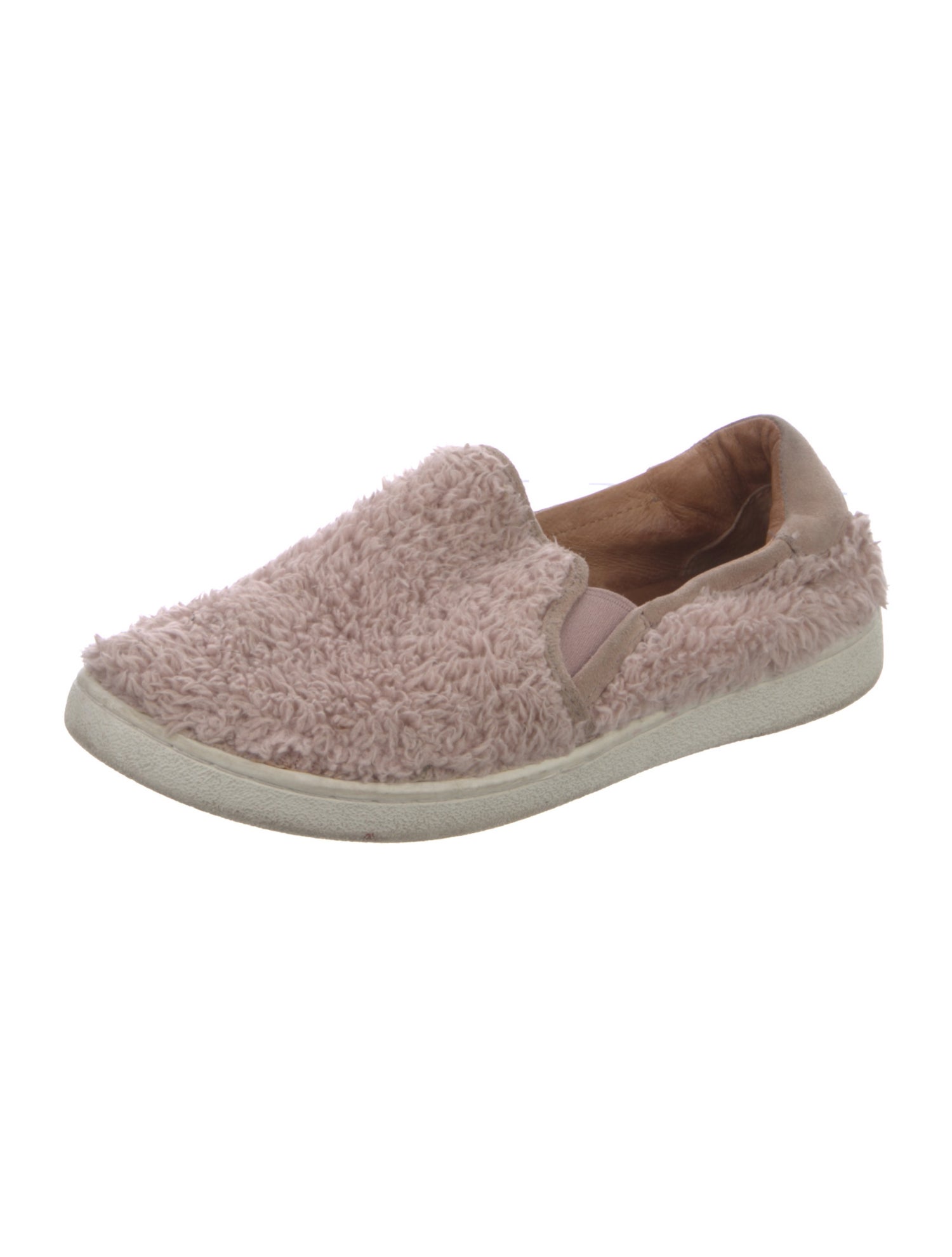UGG Faux Fur Trim Sneakers