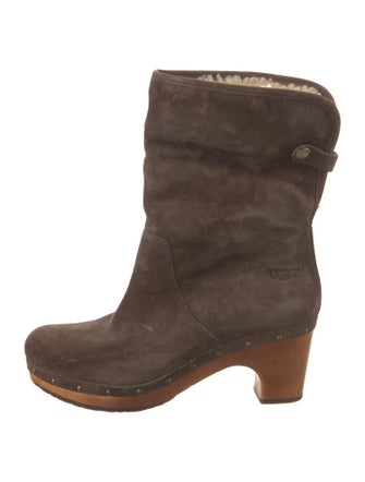 UGG Suede Studded Accents Boots