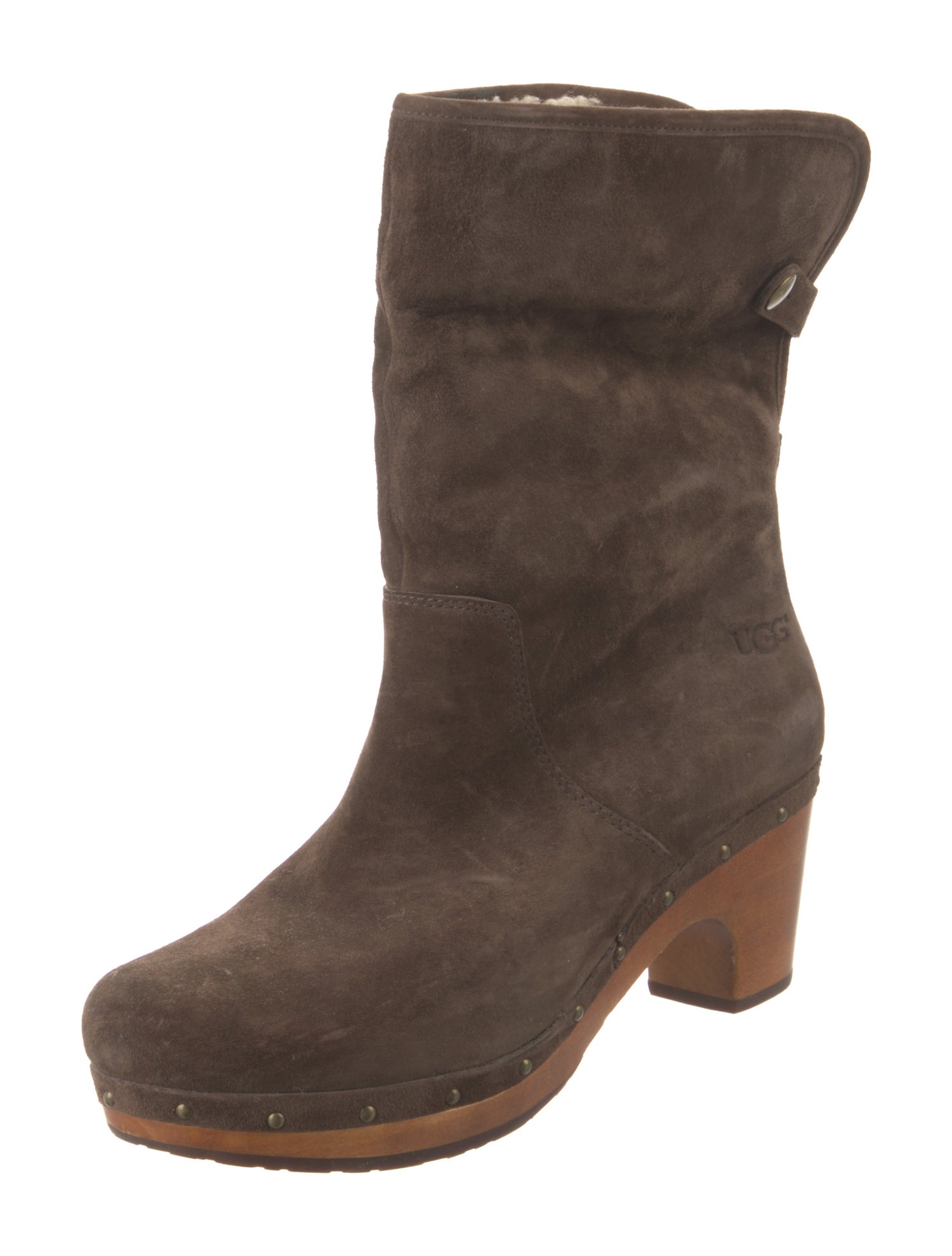 UGG Suede Studded Accents Boots