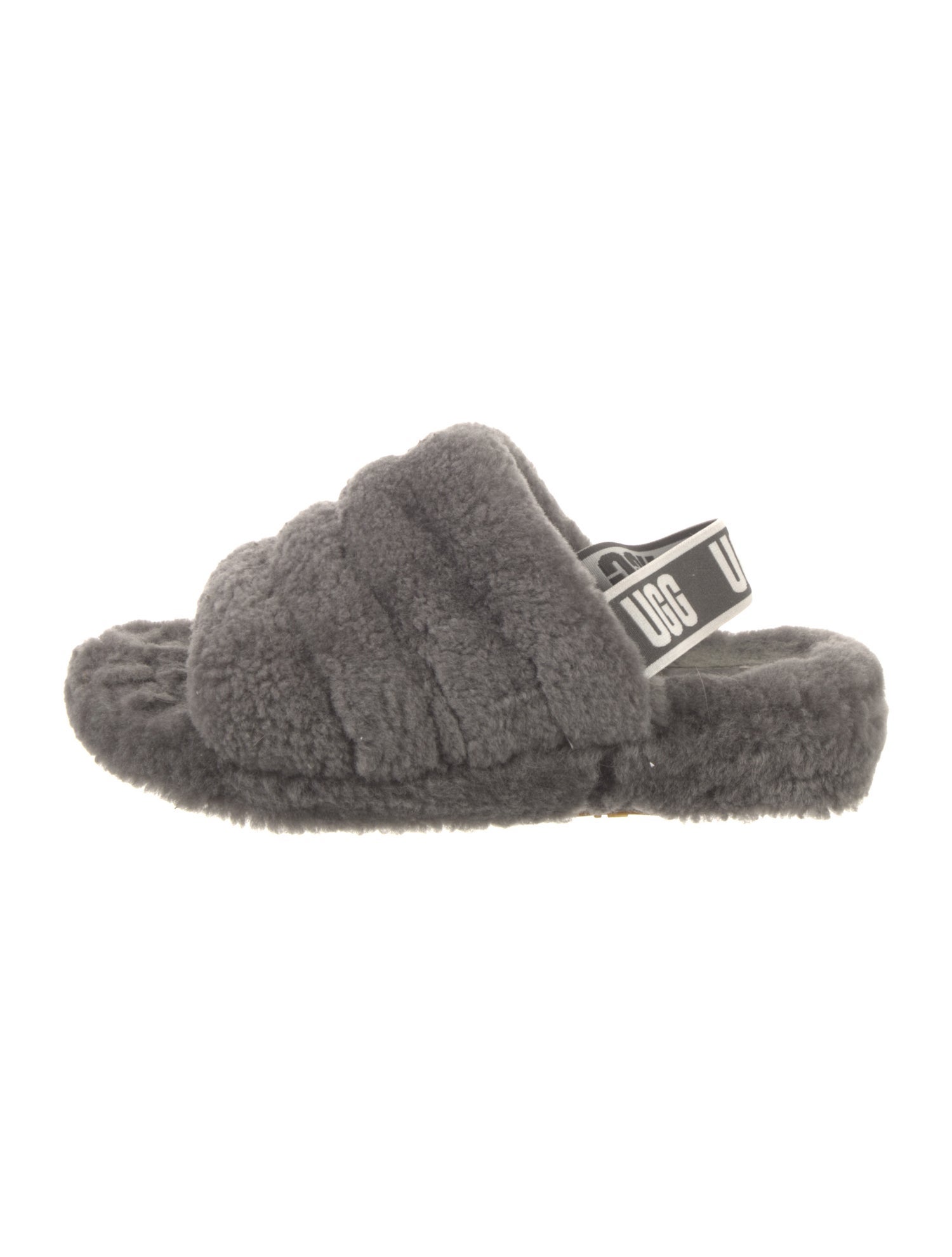 UGG Shearling Slingback Flats