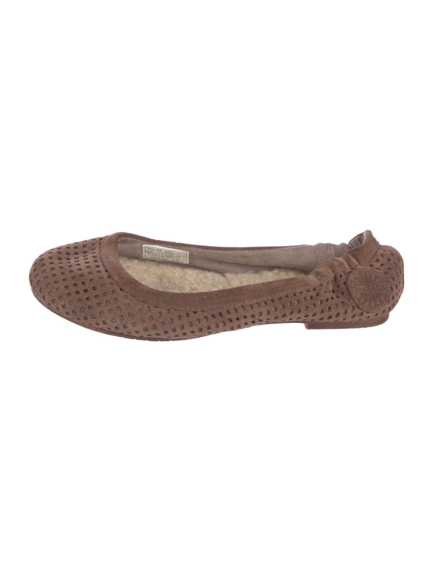 UGG Suede Ballet Flats