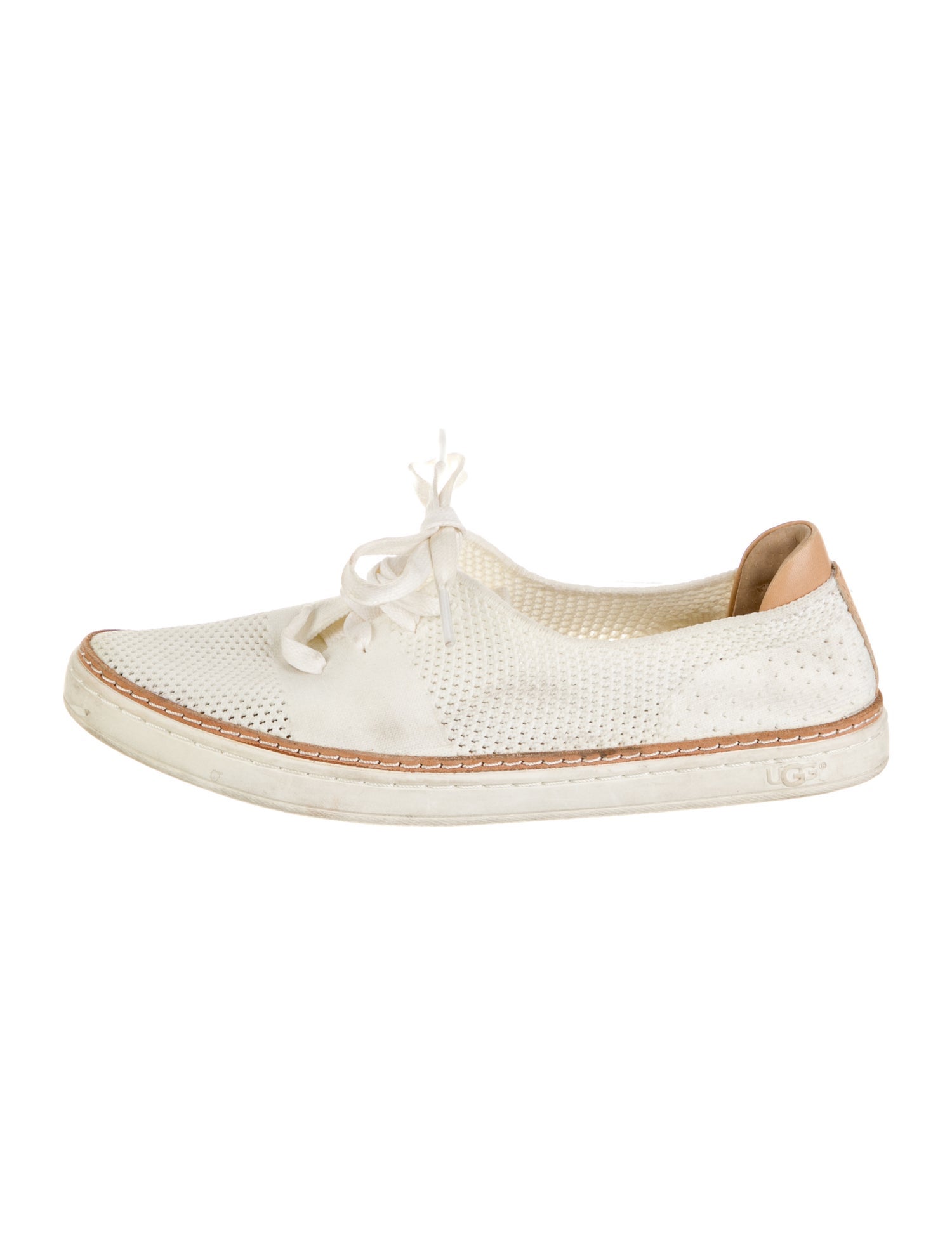 UGG Leather Trim Embellishment Sneakers