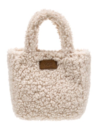 UGG Shearling Top Handle Bag