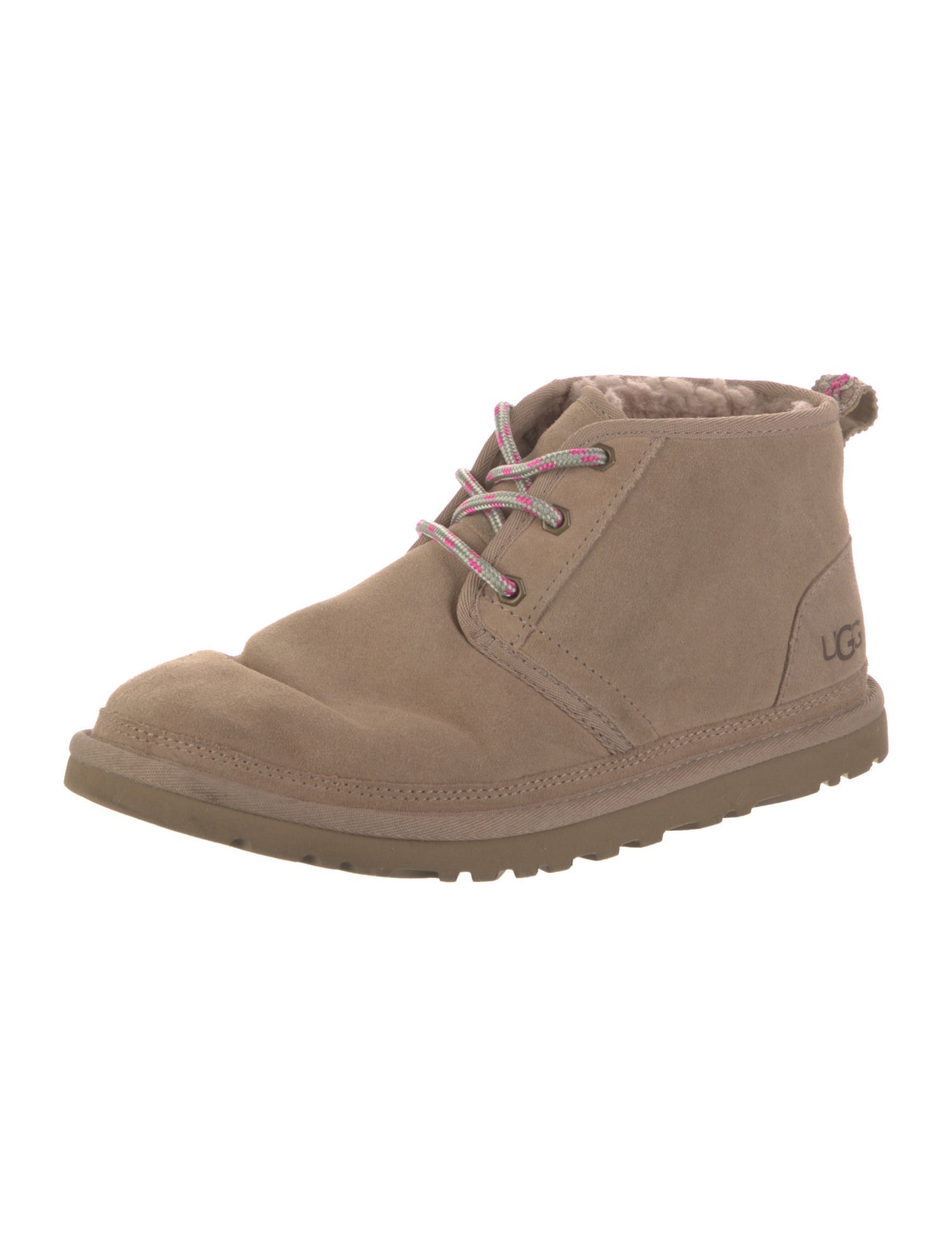 UGG Suede Lace-Up Boots