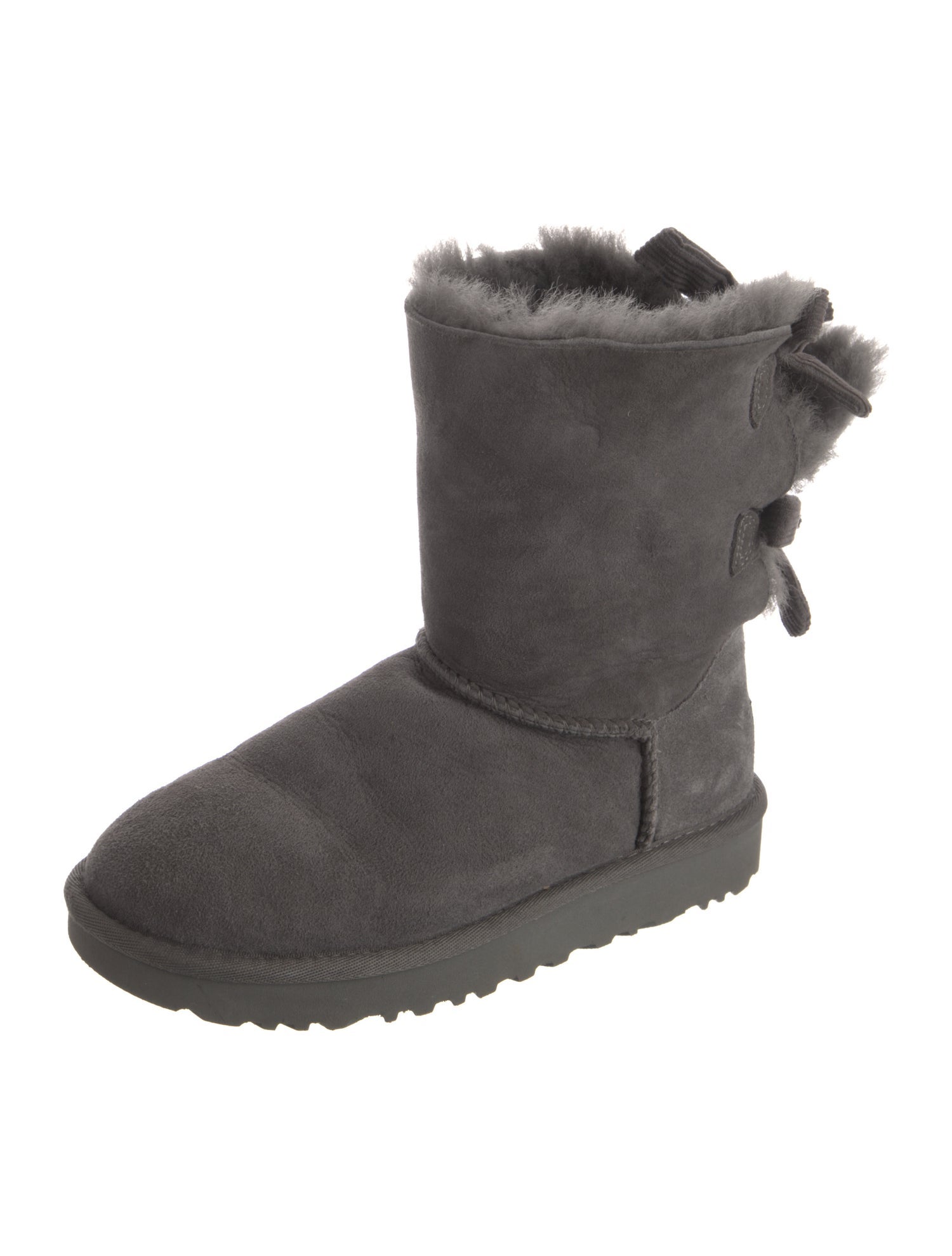 UGG Suede Bow Accents Boots