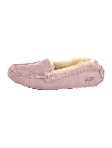 UGG Flats Suede Crystal Embellishments Moccasins US 8 | 3.5