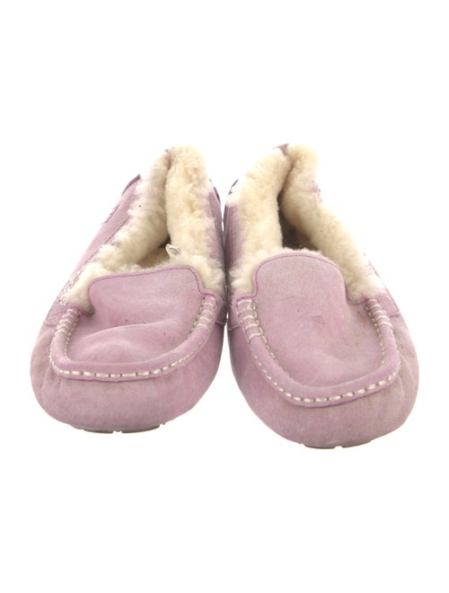 UGG Suede Crystal Embellishments Moccasins