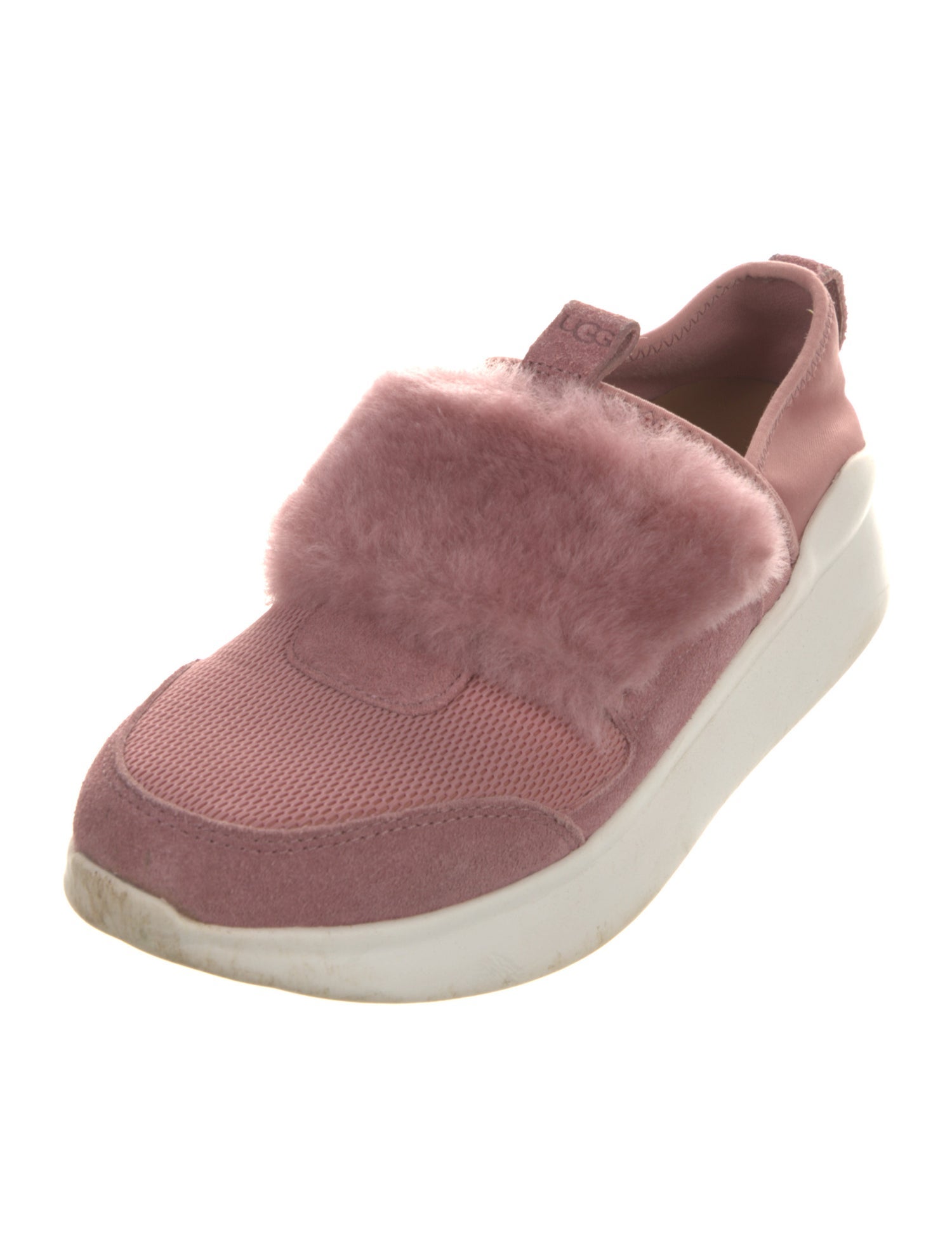 UGG Faux Fur Trim Sneakers