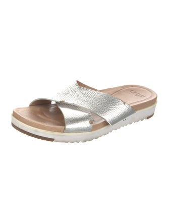 UGG Leather Slides