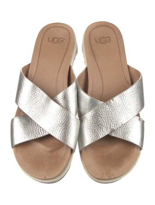 UGG Leather Slides
