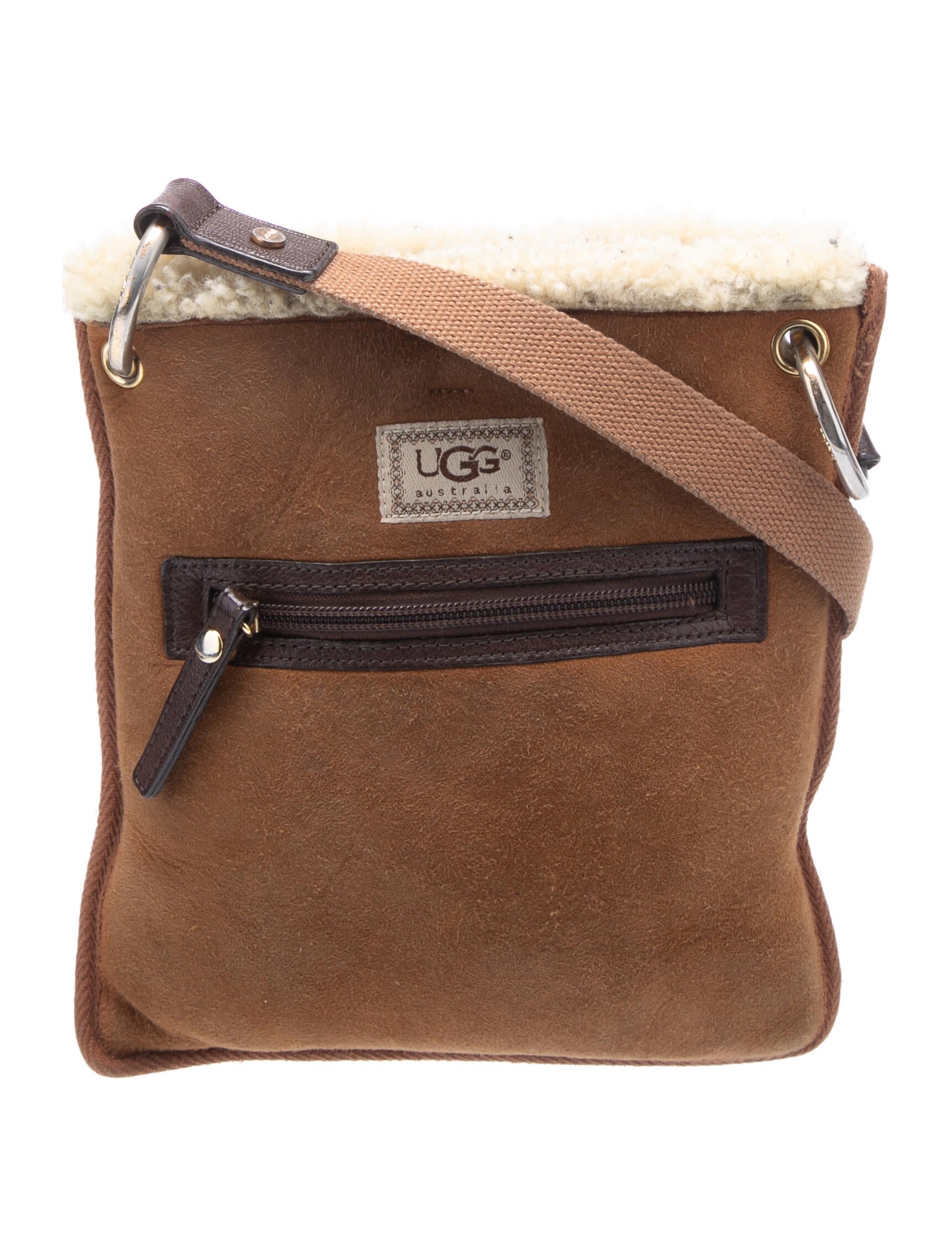 UGG Suede Crossbody Bag