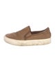 UGG Suede Colorblock Pattern Espadrilles