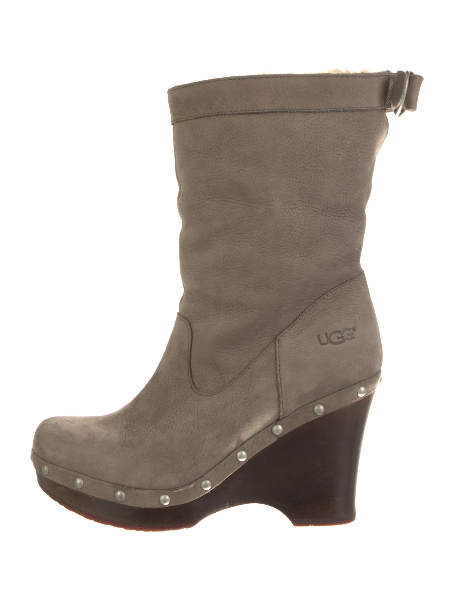 UGG Suede Studded Accents Boots