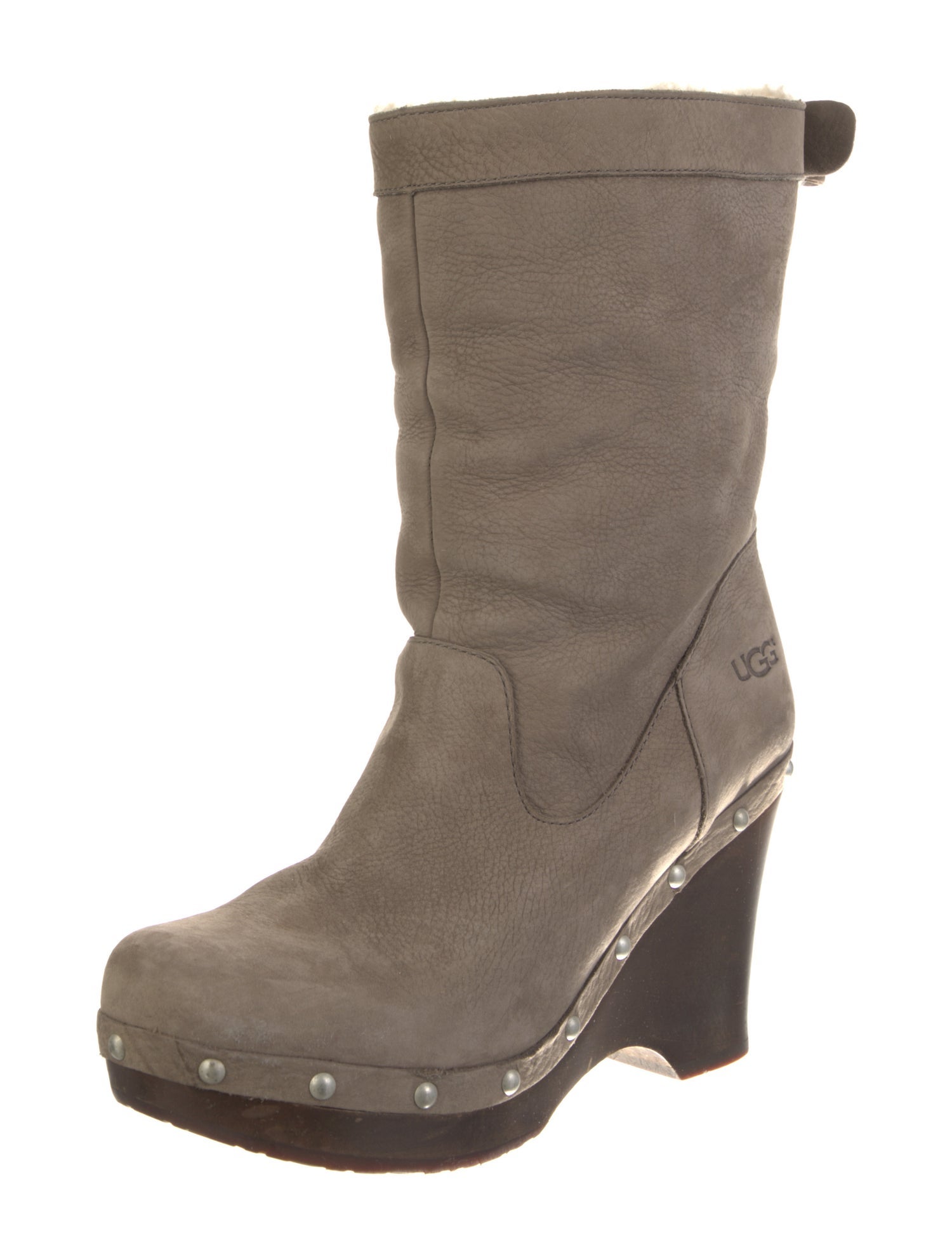 UGG Suede Studded Accents Boots