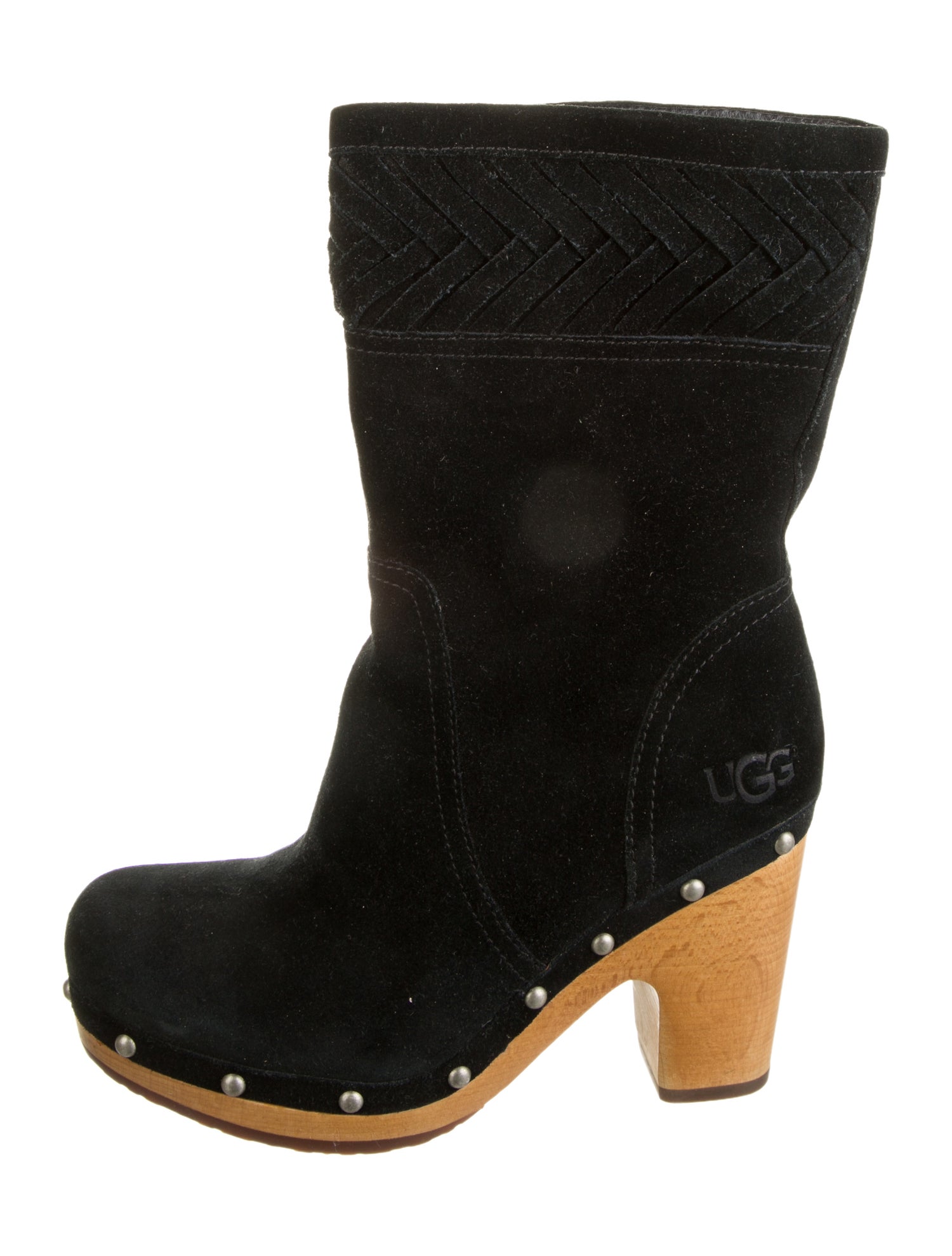 UGG Suede Studded Accents Boots