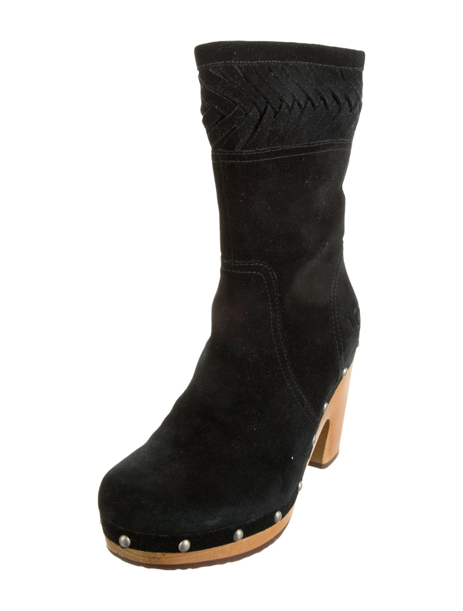 UGG Suede Studded Accents Boots