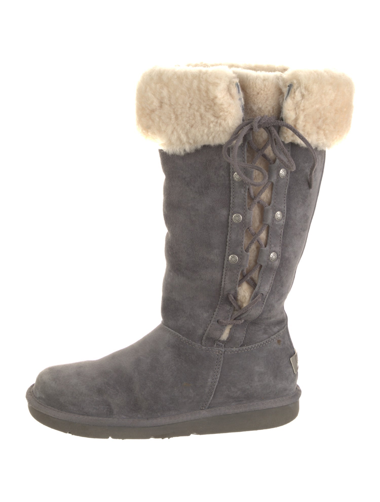 UGG Suede Printed Boots