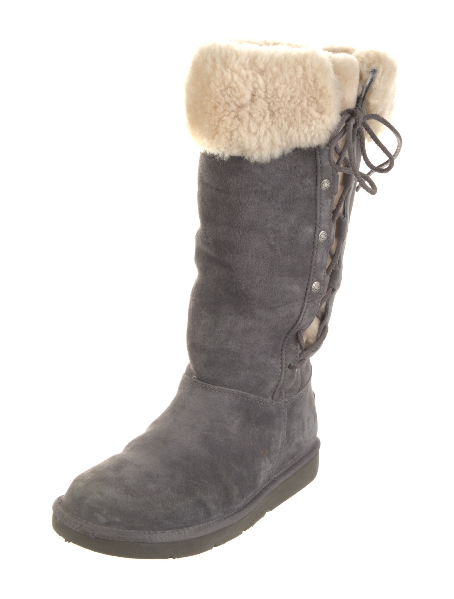 UGG Suede Printed Boots