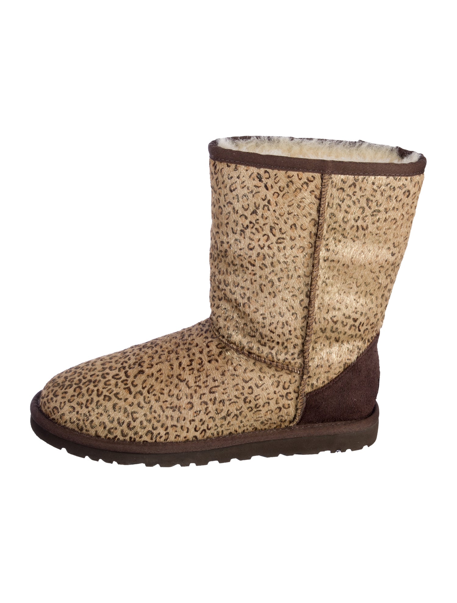 UGG Ponyhair Animal Print Boots