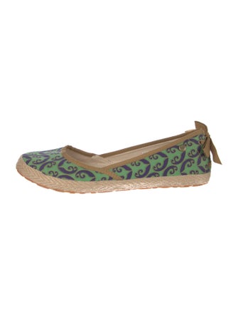 UGG Canvas Printed Ballet Flats