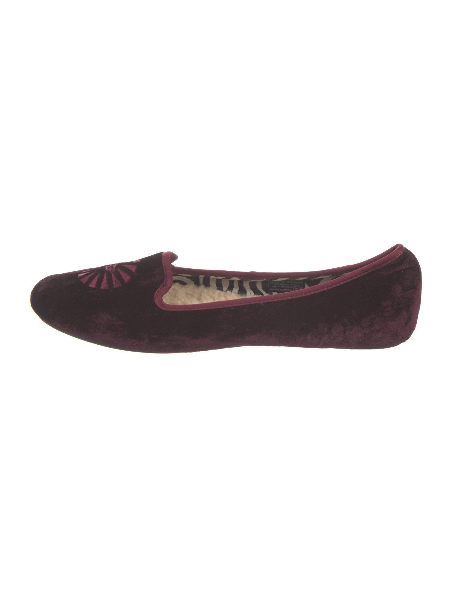 UGG Velvet Ballet Flats