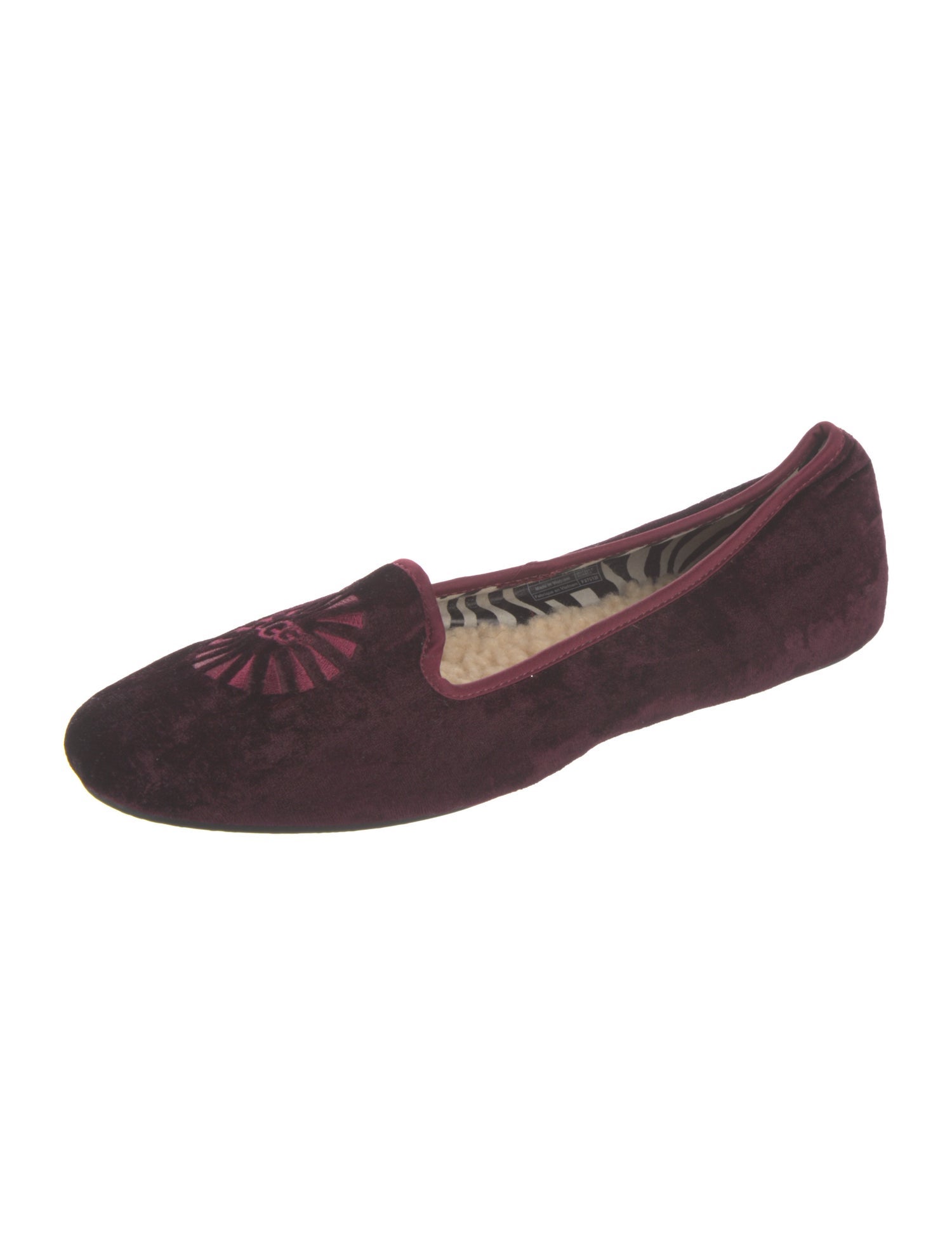 UGG Velvet Ballet Flats