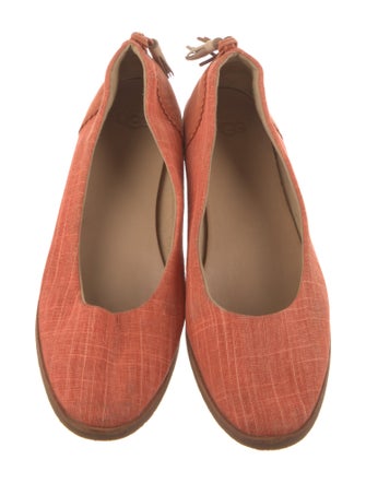 UGG Canvas Tassel Accents Ballet Flats