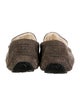 UGG Suede Whipstitch Trim Slippers