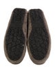 UGG Suede Whipstitch Trim Slippers