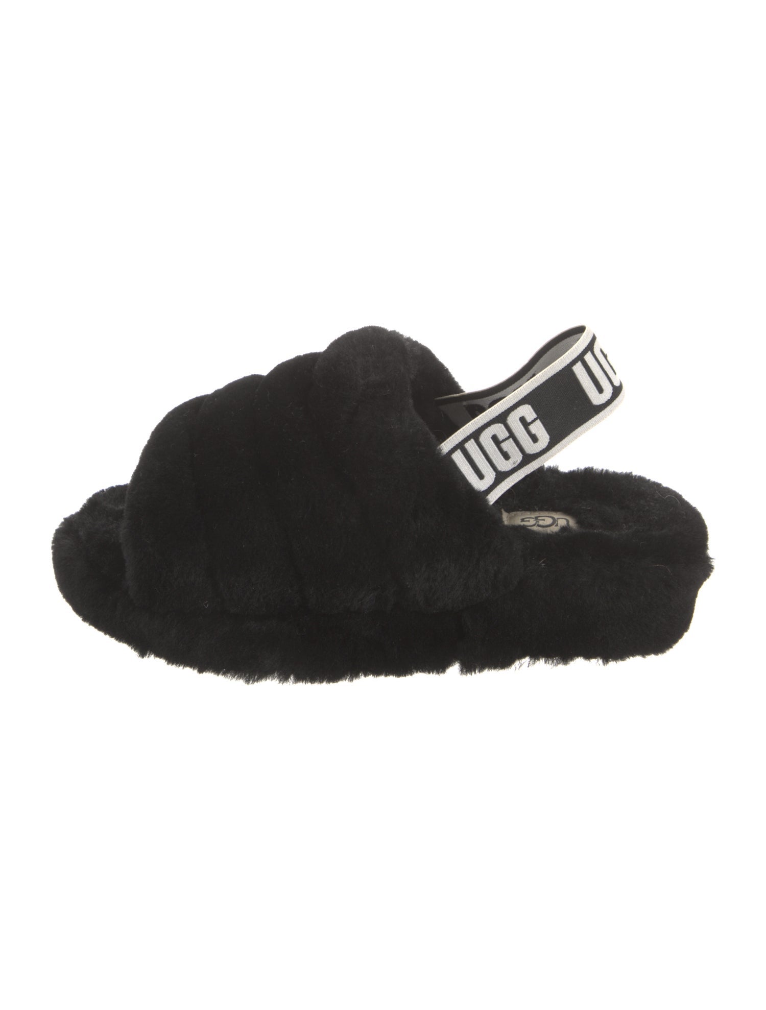 UGG Shearling Slingback Sandals