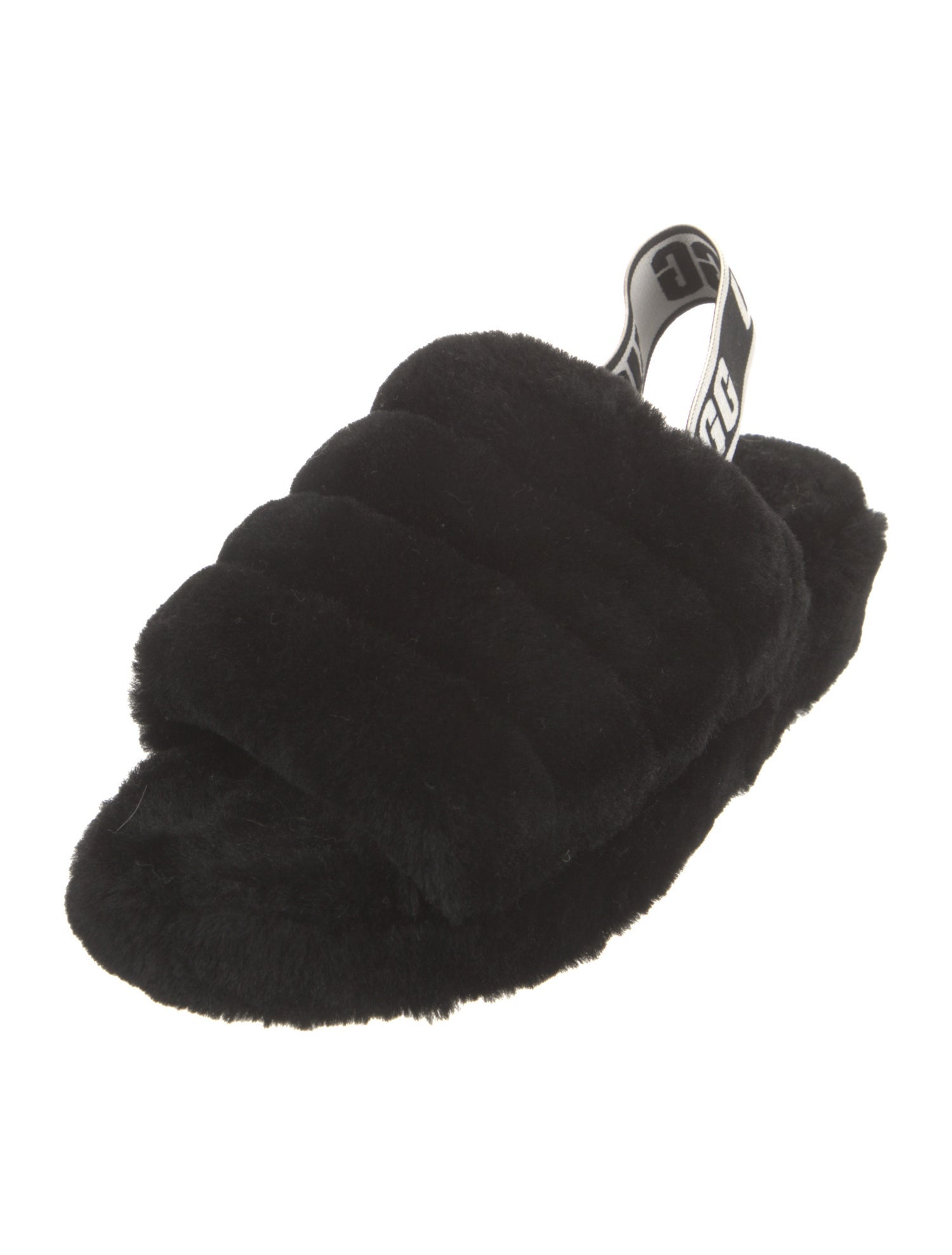 UGG Shearling Slingback Sandals