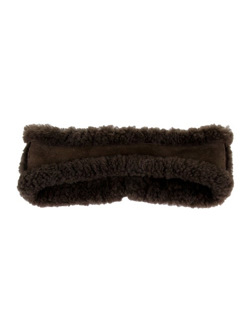 UGG Shearling Trim Suede Headband.