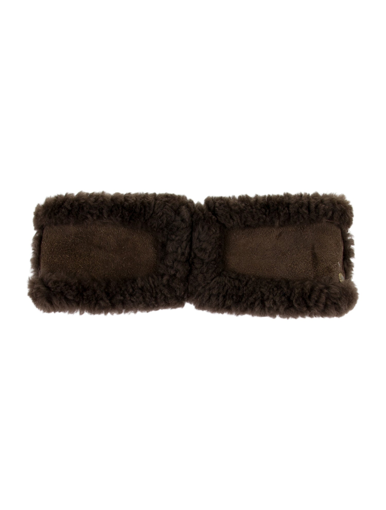 UGG Shearling Trim Suede Headband.