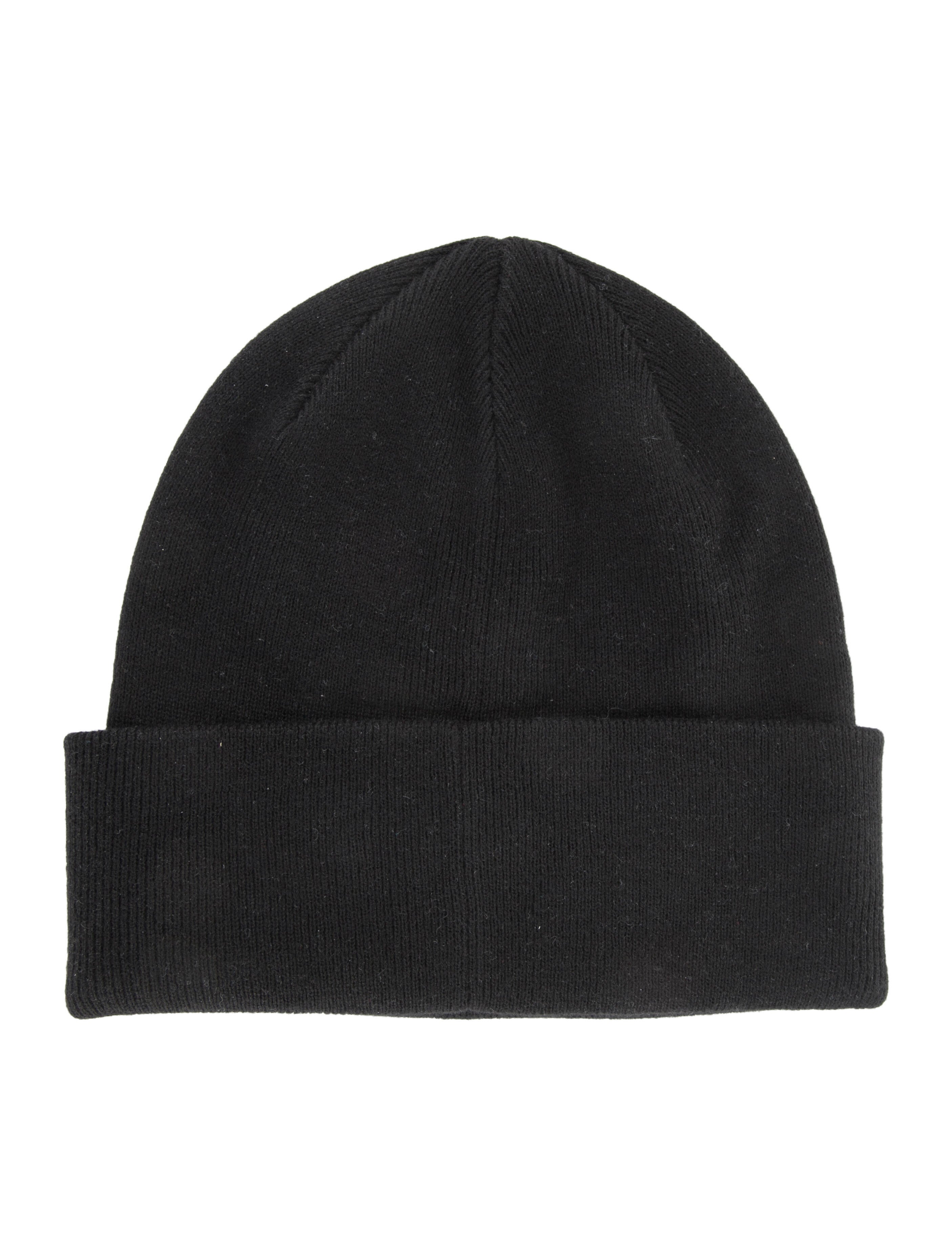 UGG Black Embroidered Beanie