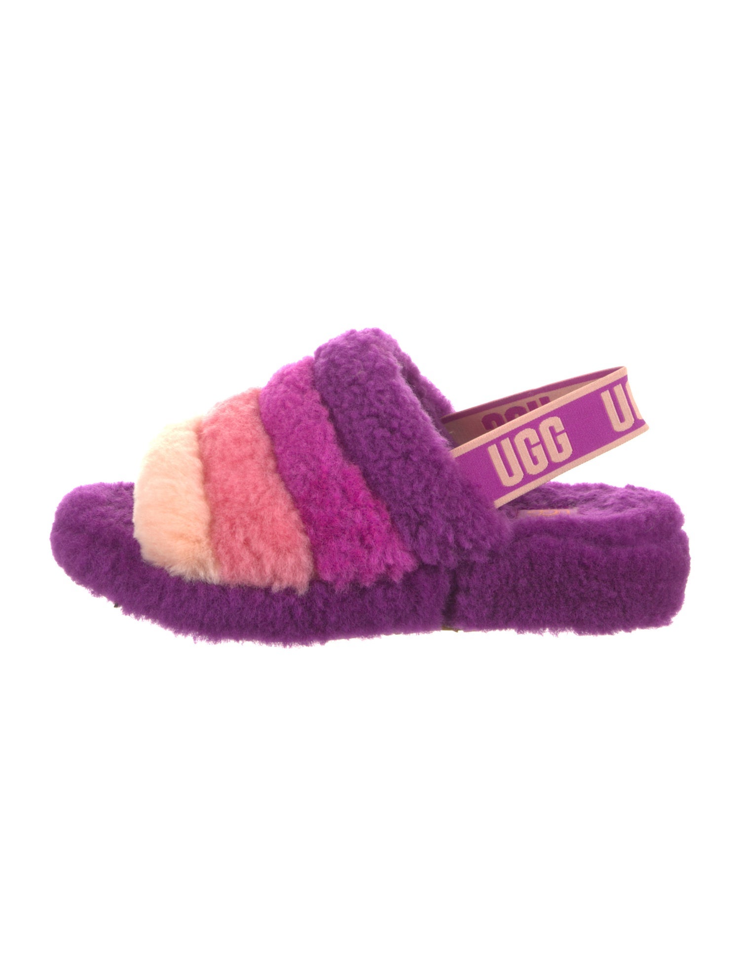 UGG Shearling Slingback Sandals