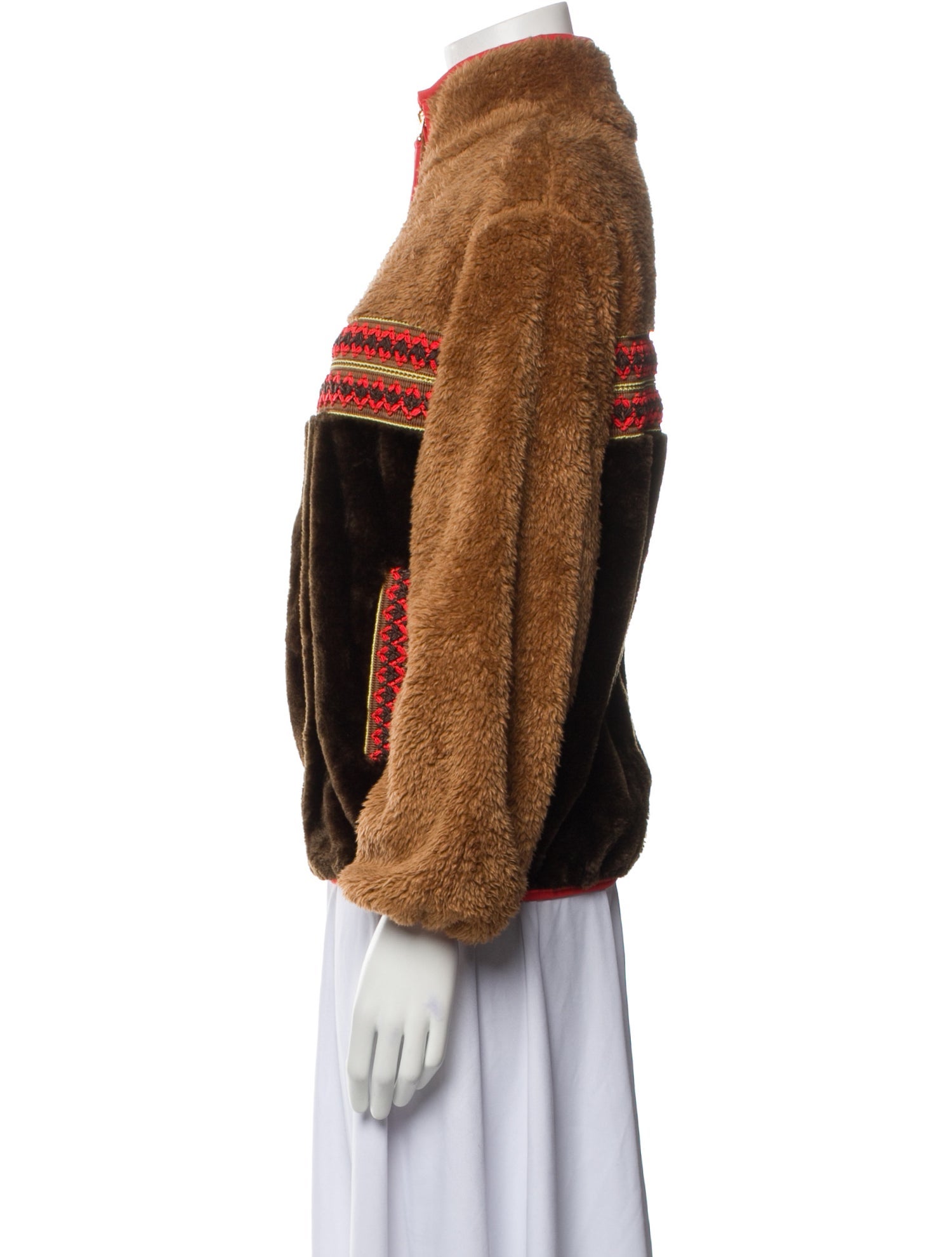 UGG Printed Faux Fur Jacket