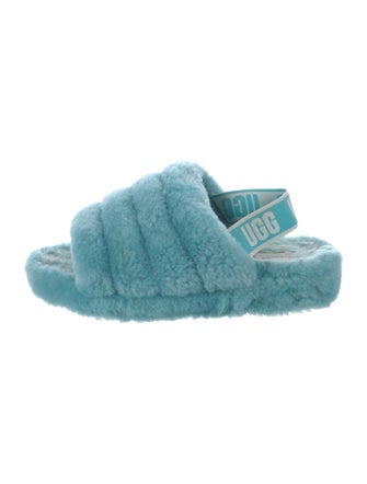 UGG Shearling Slingback Sandals
