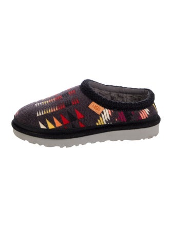 UGG Shearling Printed Slippers