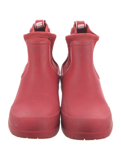 UGG Monogram Pattern Rubber Rain Boots