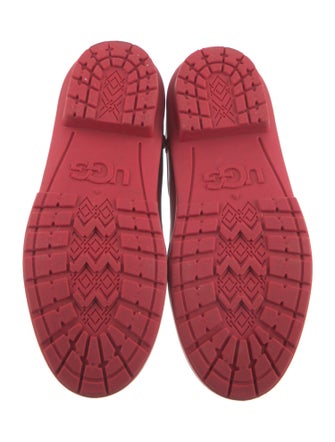 UGG Monogram Pattern Rubber Rain Boots