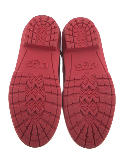 UGG Monogram Pattern Rubber Rain Boots