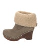 UGG Suede Studded Accents Snow Boots