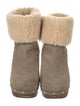 UGG Suede Studded Accents Snow Boots