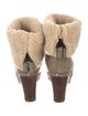 UGG Suede Studded Accents Snow Boots