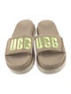 UGG Suede Printed Slides