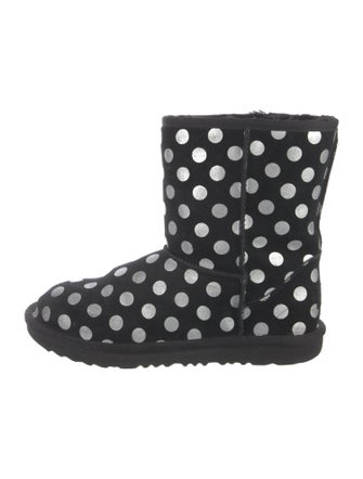 UGG Suede Polka Dot Print Boots