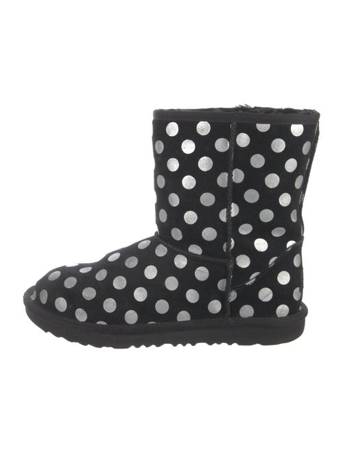 UGG Suede Polka Dot Print Boots
